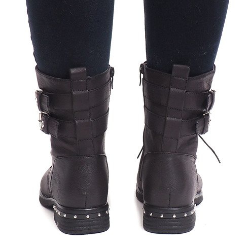 Meleg csizma 977-PA Black fekete 1