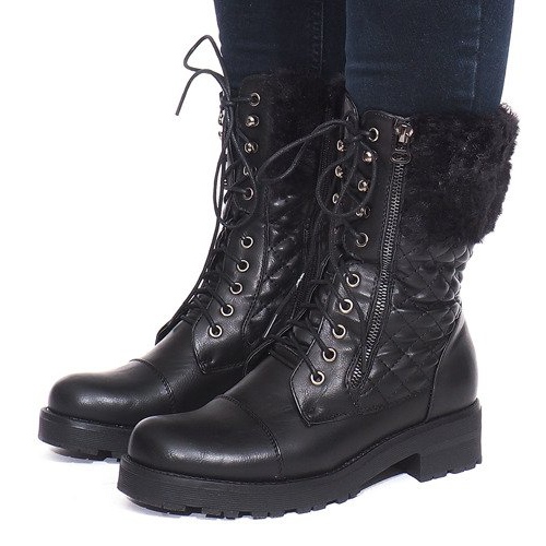 Szigetelt katonai csapdák CN888 fekete 1