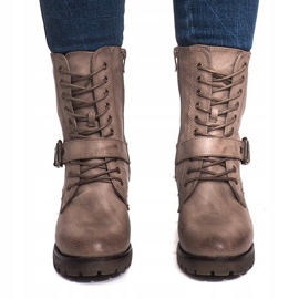 Katonai meleg csizma S167 Khaki sokszínű zöld 1