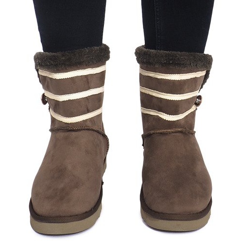 Fekete bokacsizma 89-67 zöld 1