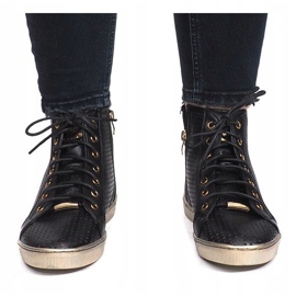 Fekete áttört Maud cipők 2 Fekete áttört Maud cipők 2