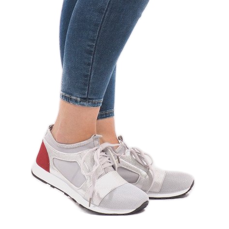 Szürke sportcipők AM-812 1