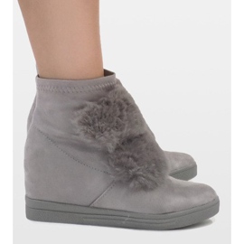 Szürke szigetelésű cipők H6503A-26 2 Szürke szigetelésű cipők H6503A-26 2