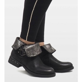 Marquiiz Fekete csomagolású csizma F2083 2