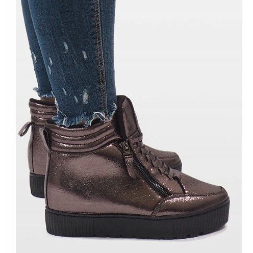 Barna szigetelésű cipők BB-1652 2