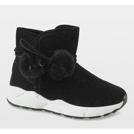 Fekete csizma a GF-ZM93 sporttalpon 1