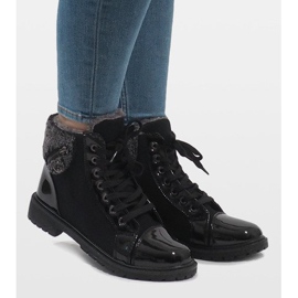 Fekete szigetelésű csizma TL56-1 2