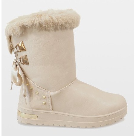 Női bézs hócsizma AN-107 1