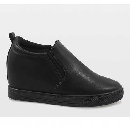 Fekete cipők az ék DD384-1 2