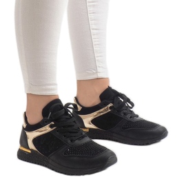 Fekete LR88010 edzőcipő 1