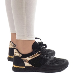 Fekete LR88010 edzőcipő 2