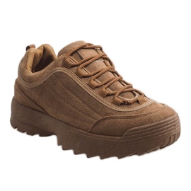 81016 barna divatos sportcipő 1