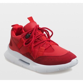 Piros divatos sportcipő R-375 1