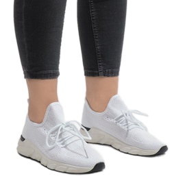 7766-Y fehér sportcipő 1