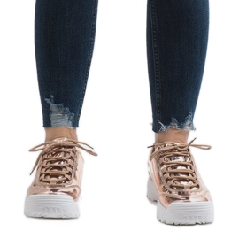 Pezsgő divat sportcipő 82017 sárga 2