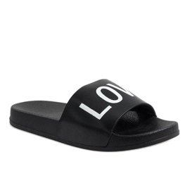 Fekete love 812A papucs 1