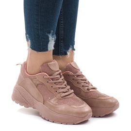 BY-080 rózsaszín sportcipő 1