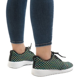 Fekete sportcipő 619 sokszínű 1