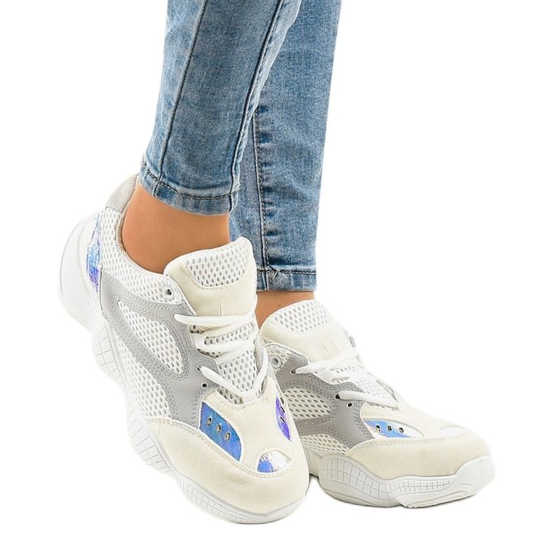 Fehér MS522-9 edzőcipő 1