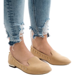 Teve naplopók balerinák ZHC-980 barna 1