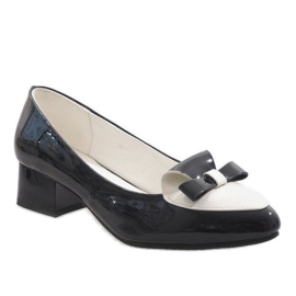 Fekete-fehér magassarkú GF-A166 1 Fekete-fehér magassarkú GF-A166 1