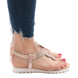 S11 díszített rózsaszín szandál 1 S11 díszített rózsaszín szandál 1