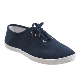 Navy blue férfi cipők SR13103 kék 1