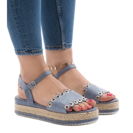 Kék szandál a 99-46 platformon 1