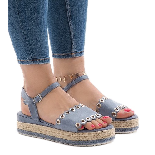 Kék szandál a 99-46 platformon 1