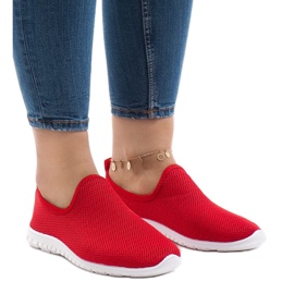 Piros sportcipő 909-17 1