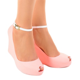 Rózsaszín gumi melissa fedetlen KM06-9 1