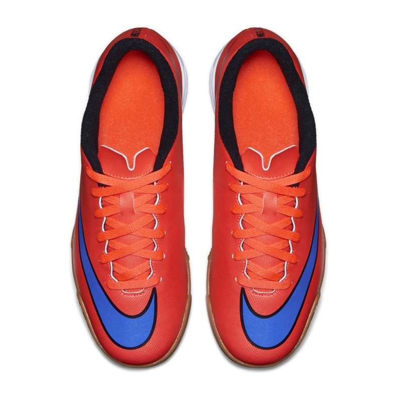 Nike Mercurial Vortex Ii Ic Jr 651643-650 futballcipő piros piros 2