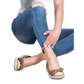 GUAPISSIMA Foltos balerinák barna 2