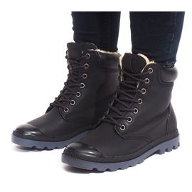 Meleg csizma X5903 Fekete 1