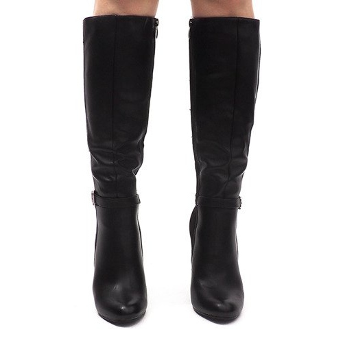Magas sarkú csizma 8022 Fekete 2 Magas sarkú csizma 8022 Fekete 2