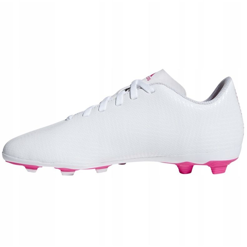Adidas Nemeziz 18.4 FxG Jr CM8511 futballcipő sokszínű fehér 2