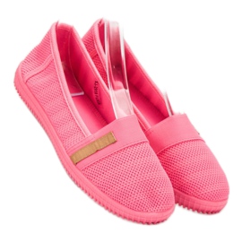 SHELOVET Neon Slipons rózsaszín 1