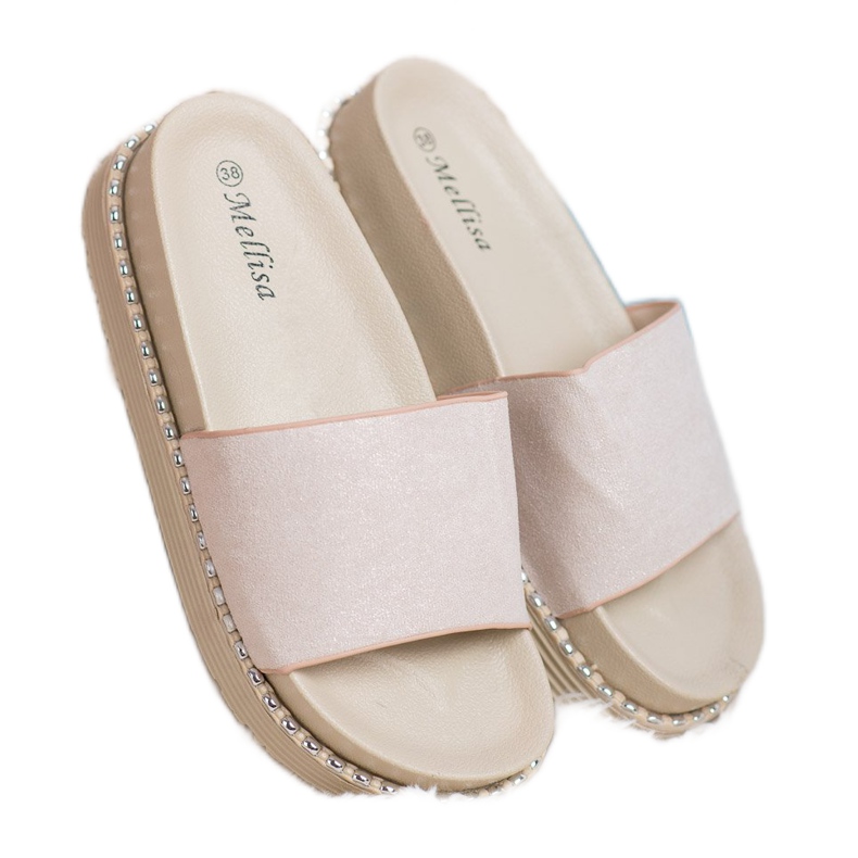 Melisa Wedge szandál barna 2