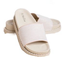 Melisa Wedge szandál barna 1