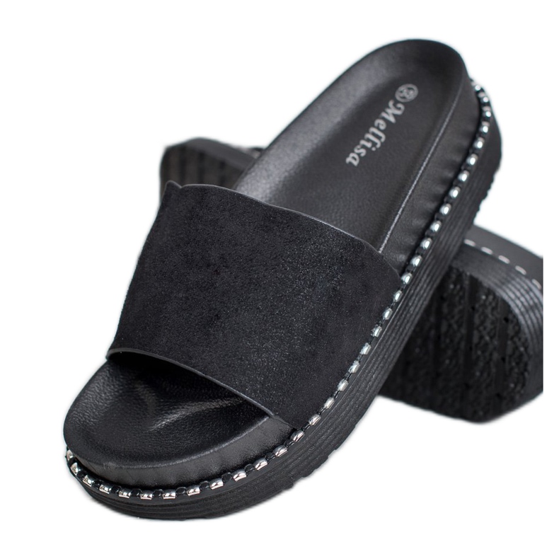 Melisa Wedge szandál fekete 1