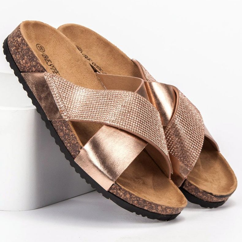 Bestelle Papucs parafa talppal rózsaszín 2