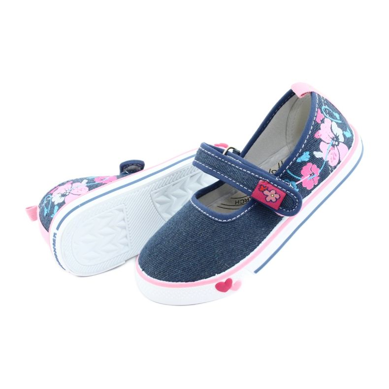 American Club Tépőzáras cipők TEN15 kék 4