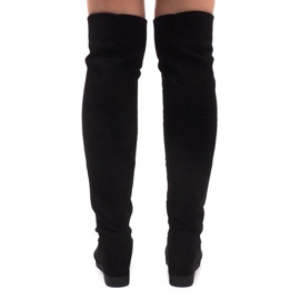 Meleg ék csizma 168-108 fekete 2