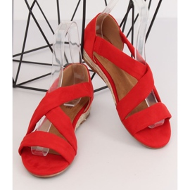 Szandál espadrilles red 9R72 Red piros 1