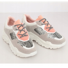 Szürke LV88P Snake sportcipő 1