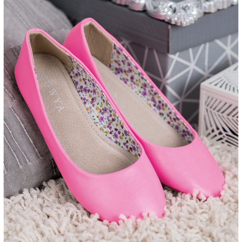 SHELOVET Alkalmi balerinák rózsaszín 2