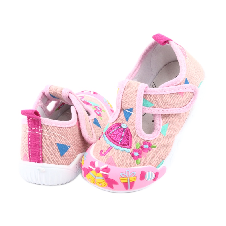 American Club cipők bőrbetét TEN30 rózsaszín barna kék 4