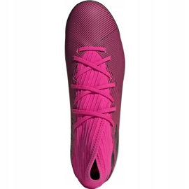 Futballcipő adidas Nemeziz 19.3 Tf M F34426 pink rózsaszín fekete 2