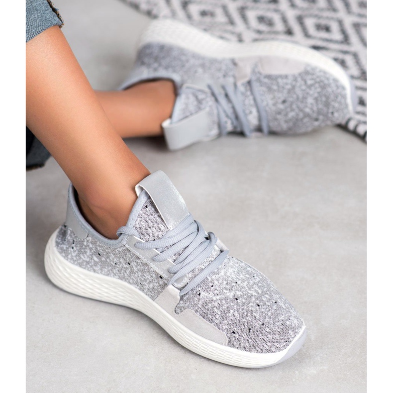 SHELOVET Csúsztatható sportcipő szürke 1