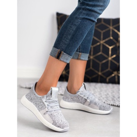 SHELOVET Csúsztatható sportcipő szürke 2